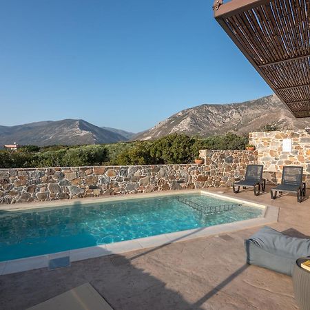 Sia Elafonisi Pool House Villa Bagian luar foto