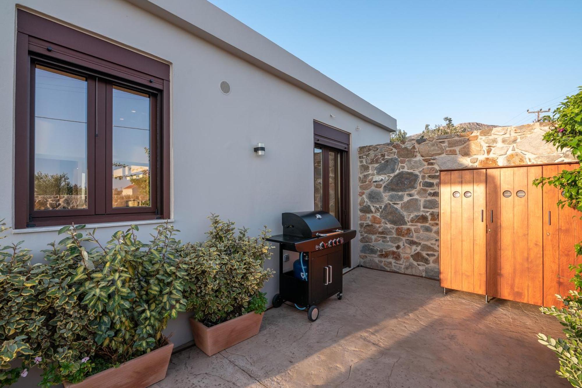 Sia Elafonisi Pool House Villa Bagian luar foto