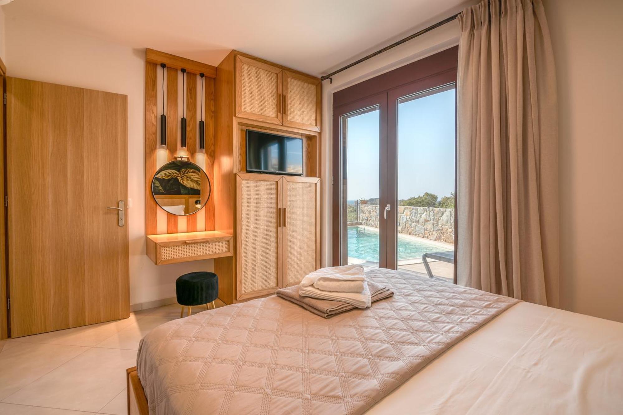 Sia Elafonisi Pool House Villa Bagian luar foto