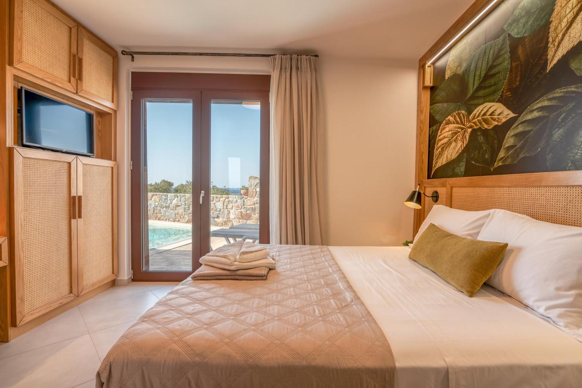 Sia Elafonisi Pool House Villa Bagian luar foto