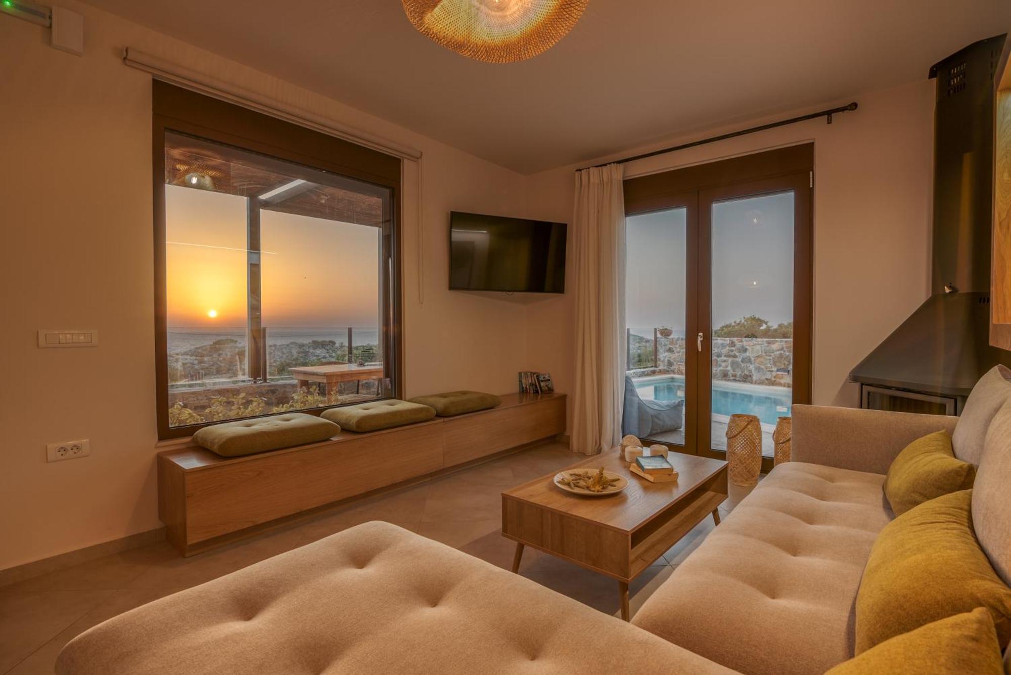 Sia Elafonisi Pool House Villa Bagian luar foto