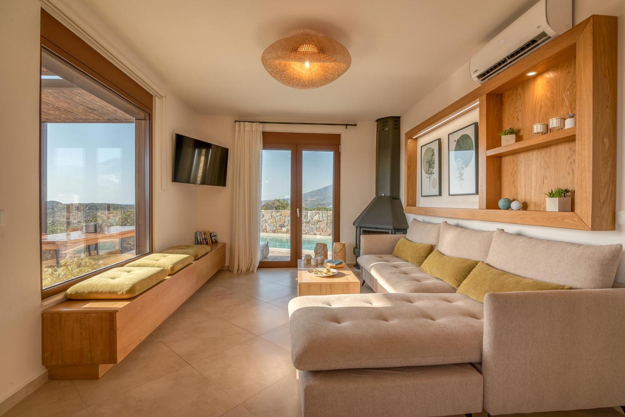 Sia Elafonisi Pool House Villa Bagian luar foto